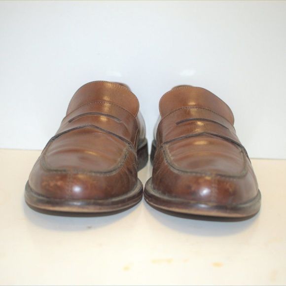 VintageJohnston &‎ Murphy Brown Leather Loafers 9.5
